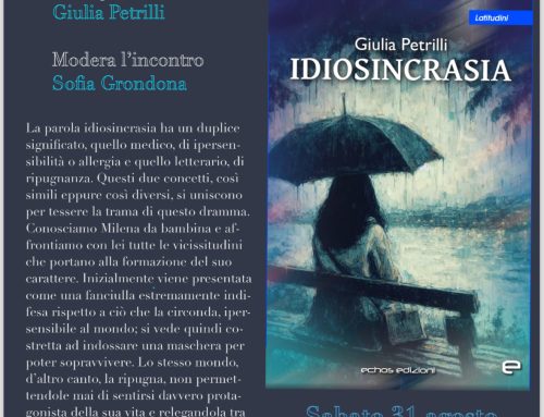 Presentazione del libro IDIOSINCRASIA – Incontro con l’autrice GIULIA PETRILLI